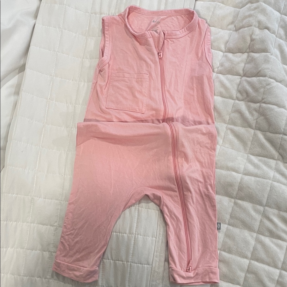 Kyte BABY Pink Toddler Romper